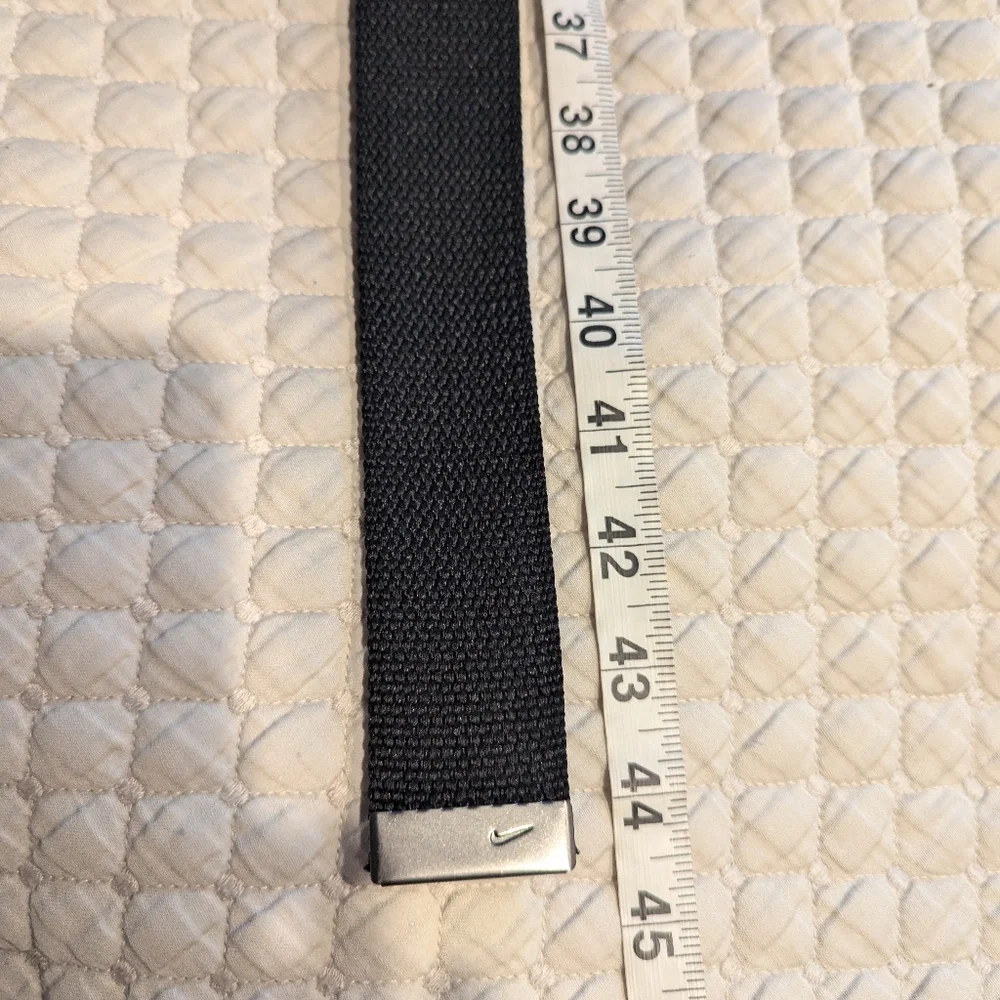 NIKE Men's Black Web Belt Large - Picture 4 of 6